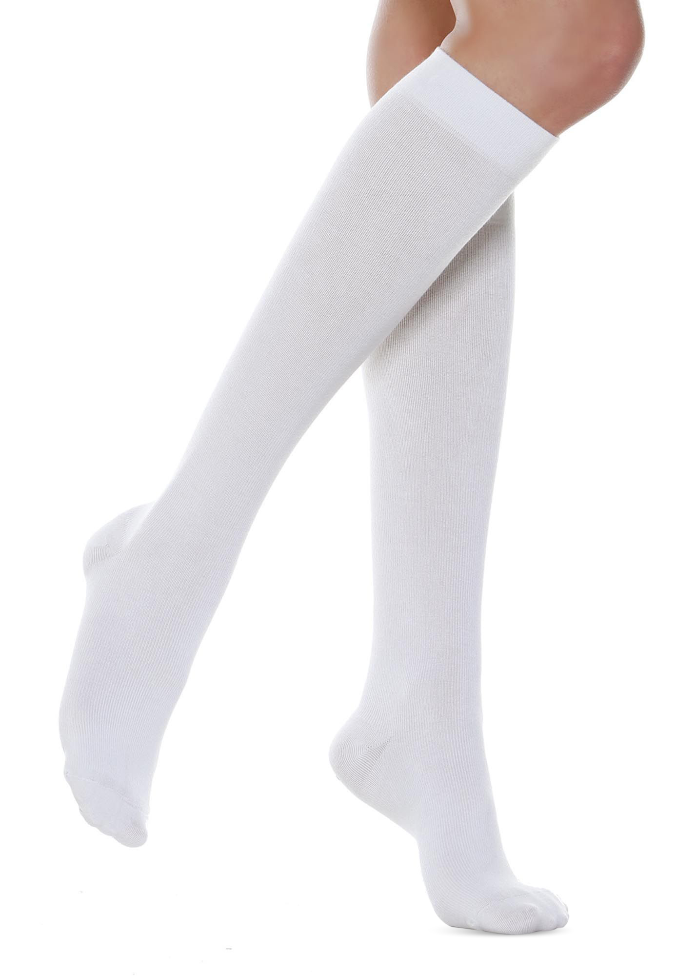 1 Pair Women Socks Breathable Soft Elastic Open Toe Sock High